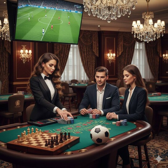 各种骰子类型示意图